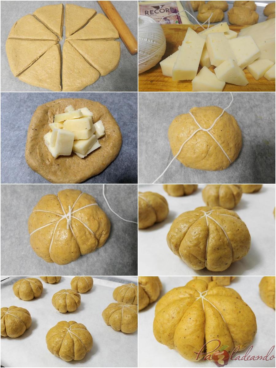 Pasos - Forma de los panes