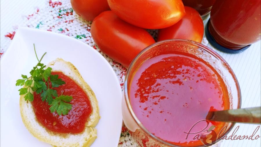 Mermelada de tomate casera 05 pazladeando
