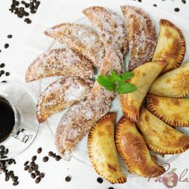 Empanadillas dulces de crema de café Pazladeando
