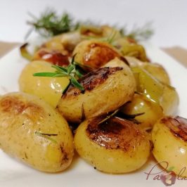 Patatas al romero Pazladeando