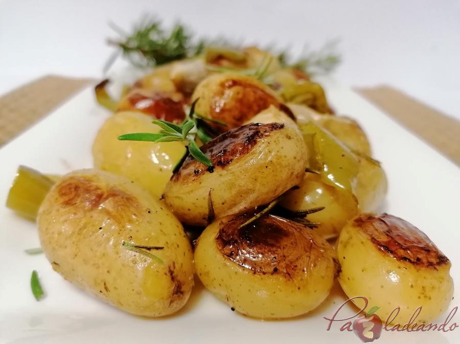 Patatas al romero Pazladeando