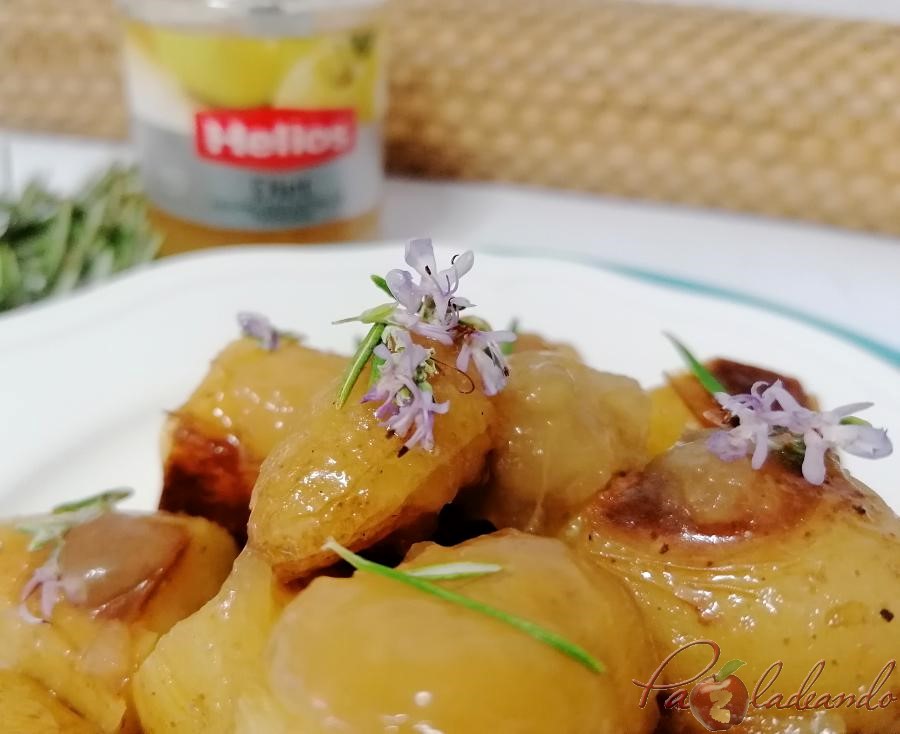 Patatas al romero con mermelada de manzna Hero Diet